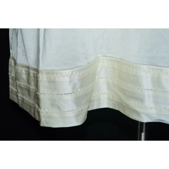 Kayser Slip Beige Size 36 T Nylon Sheer Hem Vintage 1950s - Picture 5 of 8